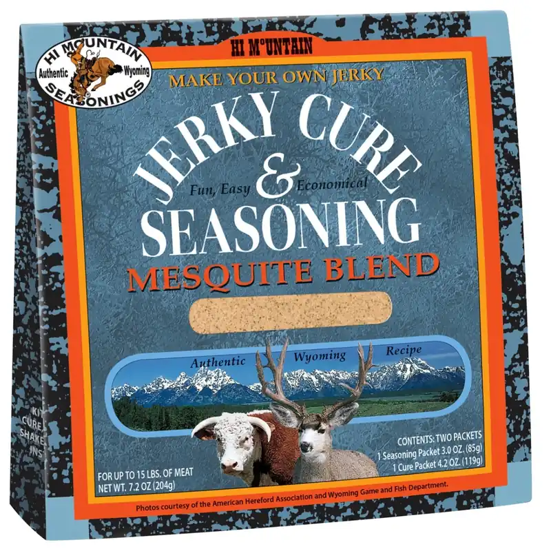 Hi Mountain Seasonings Mesquite Blend Jerky Cure Seasoning Kit 7.2oz