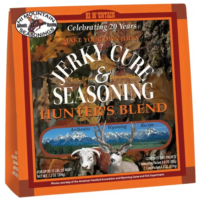 Hi Mountain Seasonings Hunter‘s Blend Jerky Cure Seasoning Kit 7.2oz