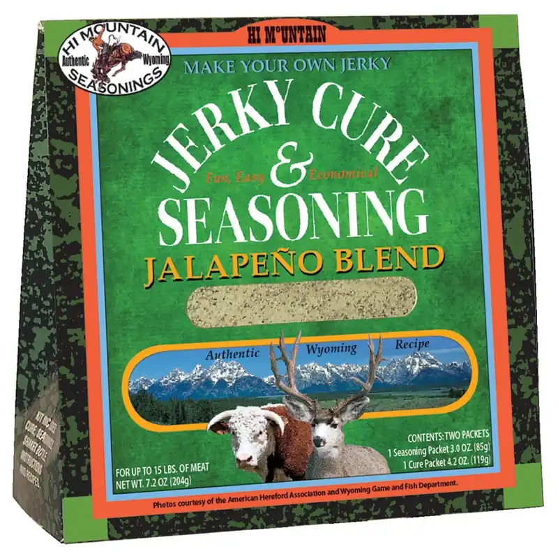 Hi Mountain Seasonings Jalapeño Blend Jerky Cure Seasoning Kit 7.2oz