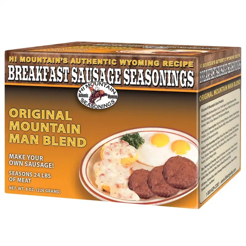 Hi Mountain Seasonings Original Mountain Man Breakfast Sausage Seasoning Kit 8oz