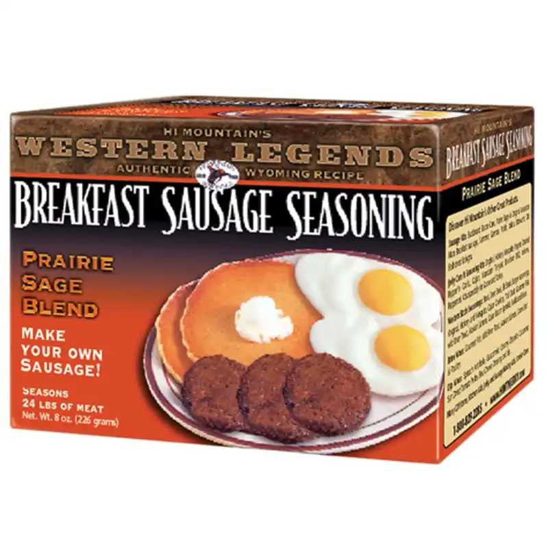 Hi Mountain Seasonings Prairie Sage Breakfast Sausage Seasoning Kit 8oz