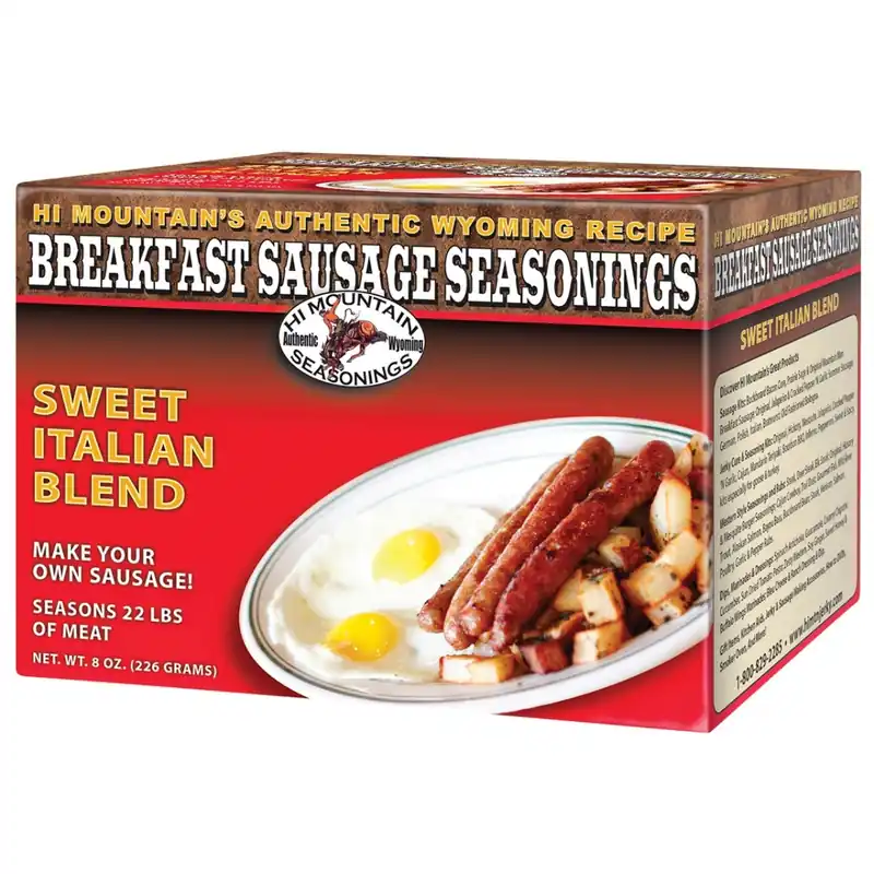 Hi Mountain Seasonings Sweet Italian Breakfast Sausage Seasoning Kit 8oz