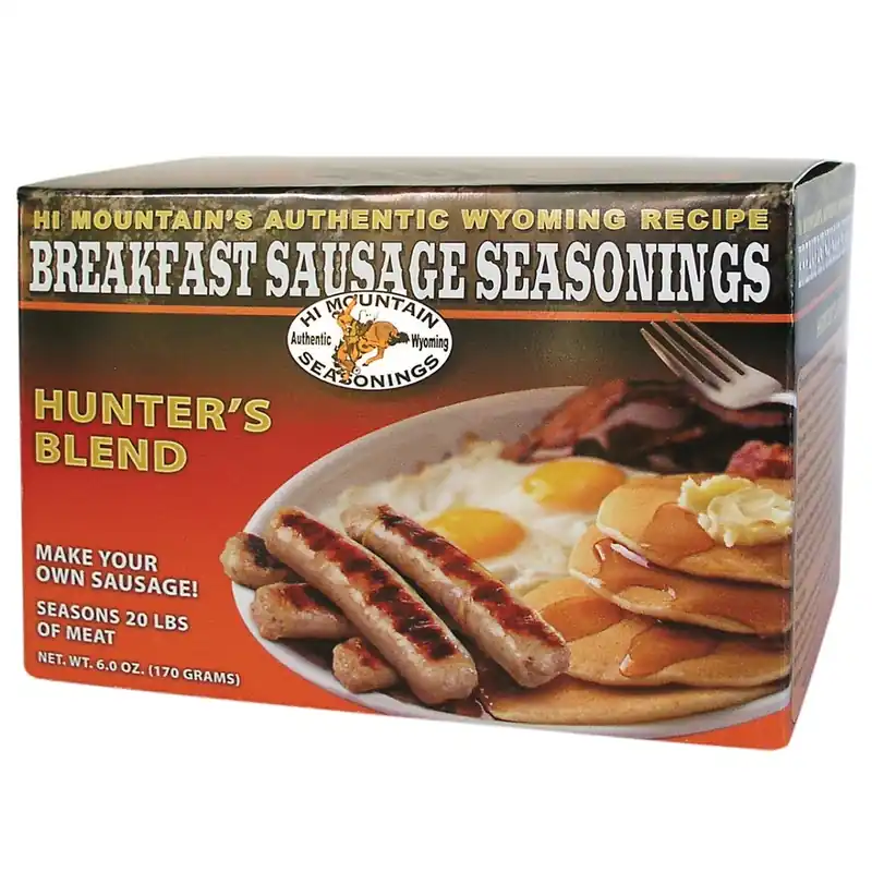 Hi Mountain Seasonings Hunter‘s Blend Breakfast Sausage Seasoning Kit 8oz