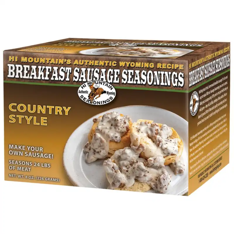 Hi Mountain Seasonings Country Style Breakfast Sausage Seasoning Kit 8oz
