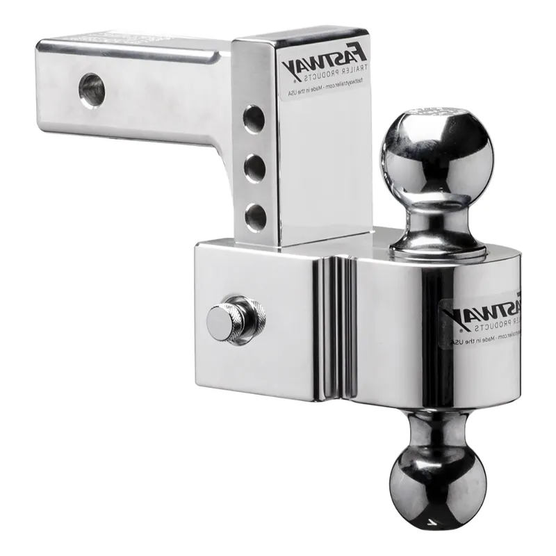 Fastway Flash E Series Adjustable Aluminum Ball Mount, 6″ Drop, 2″ Shank (42-00-2600)