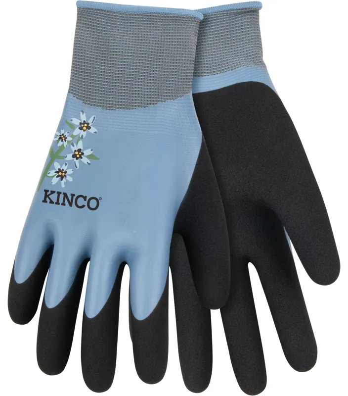 Kinco Women‘s HydroFlector™ Waterproof Polyester Knit Shell & Double-Coated Latex Palm Gloves