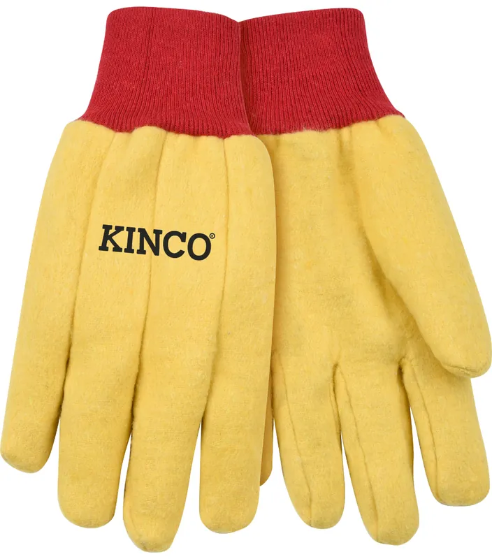 Kinco 14 oz Yellow Chore Gloves