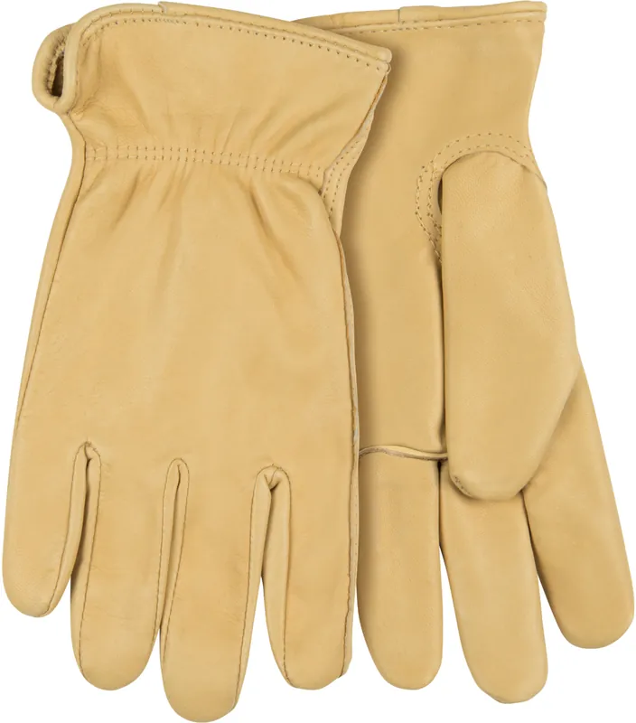 Kinco Grain Cowhide Driver Gloves - Tan