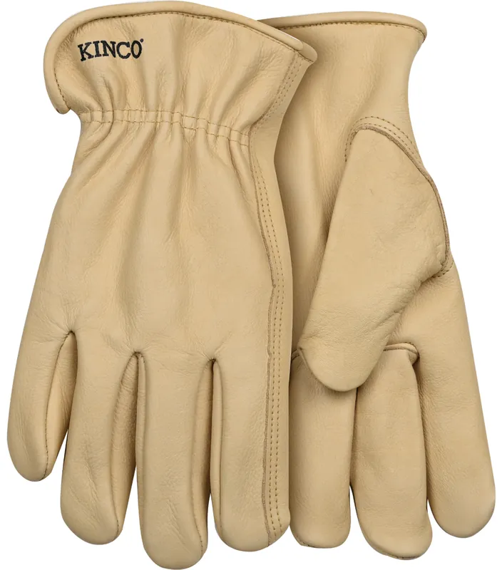 Kinco Grain Cowhide Driver Gloves - Tan - 98