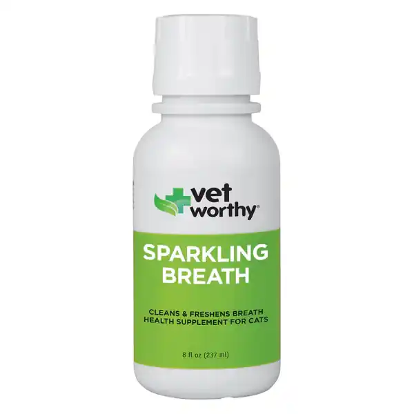 Vet Worthy Sparkling Breath Feline 8oz