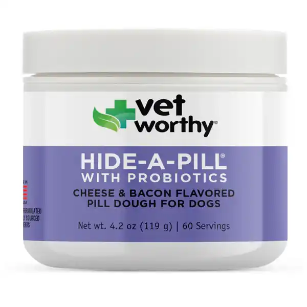 Vet Worthy Hide A Pill Cheese & Bacon Probiotic 4.2oz