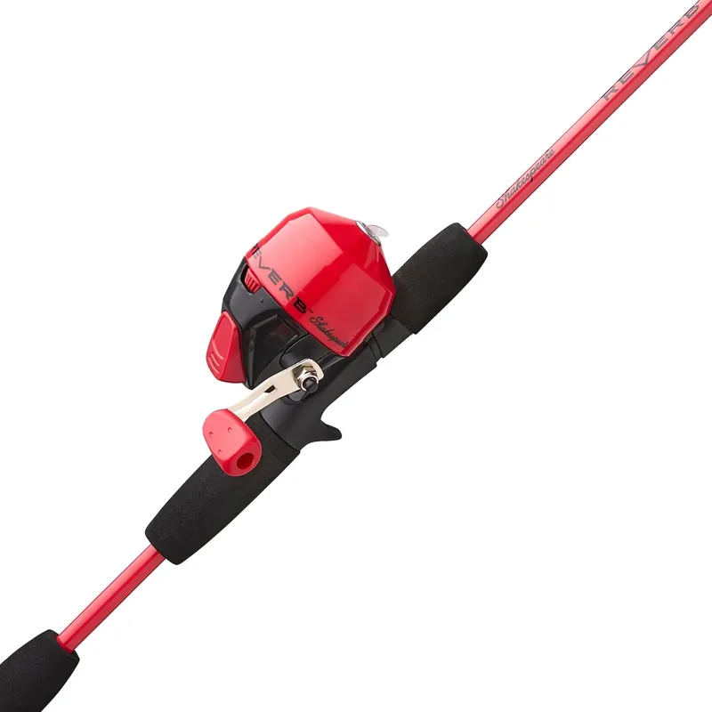Shakespeare Reverb Spincast Combo 5‘6" Medium - Red/Black