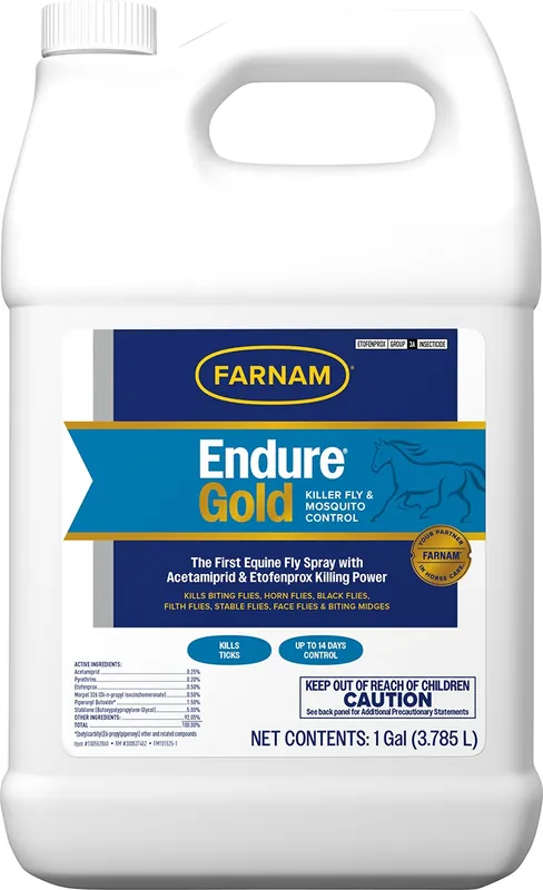 Farnam Endure Gold Killer Fly and Mosquito Equine Control Spray