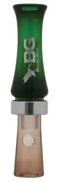 Buck Gardner Calls Mallard Magic Duck Call - Camo Green/Smoke