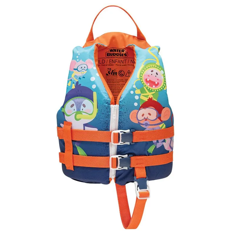 Full Throttle Water Buddies Life Jacket - Child (33-55 lbs) - Shark