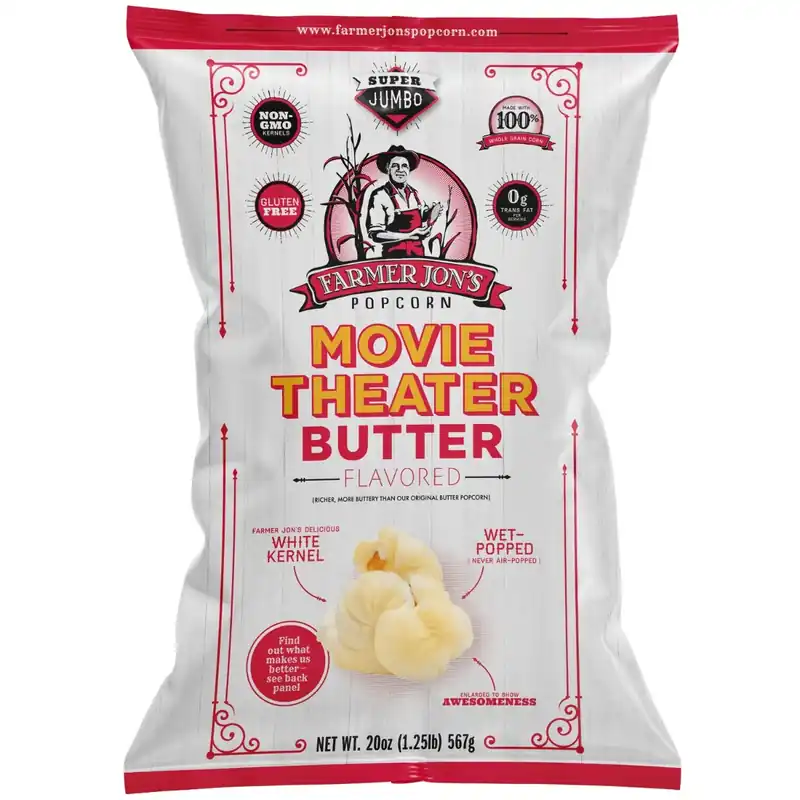 Farmer Jon‘s Popcorn Movie Theater Popcorn 20oz Bag