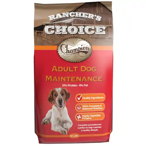 Rancher‘s Choice Champions Adult Maintenance Dry Dog Food 40lbs