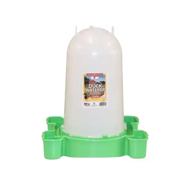 Little Giant Plastic Duck Waterer - 3 Gallon Capacity