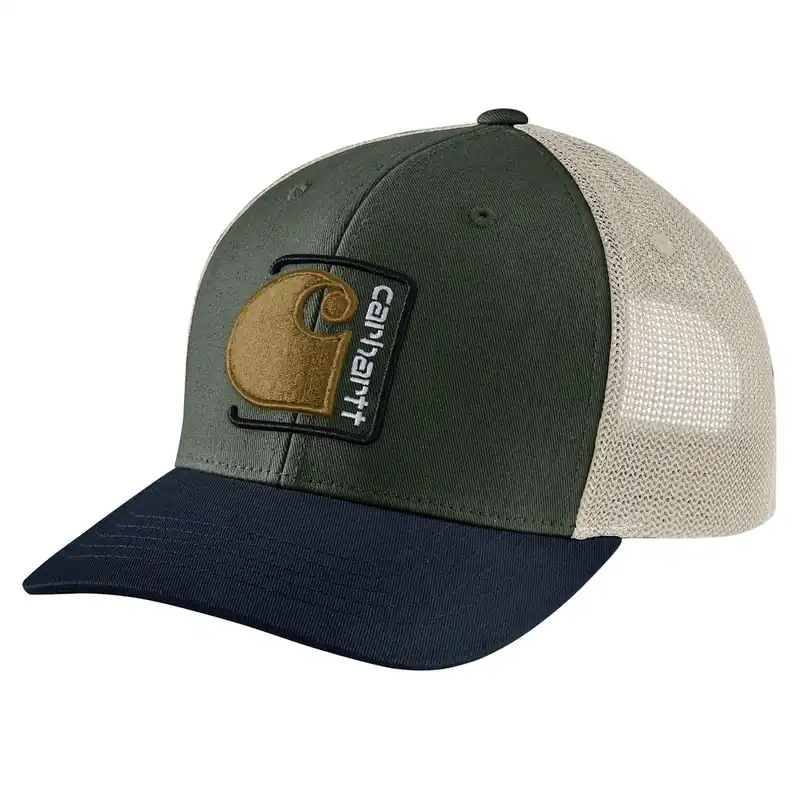 Carhartt 106742 Men‘s Canvas Mesh-Back C Patch Cap
