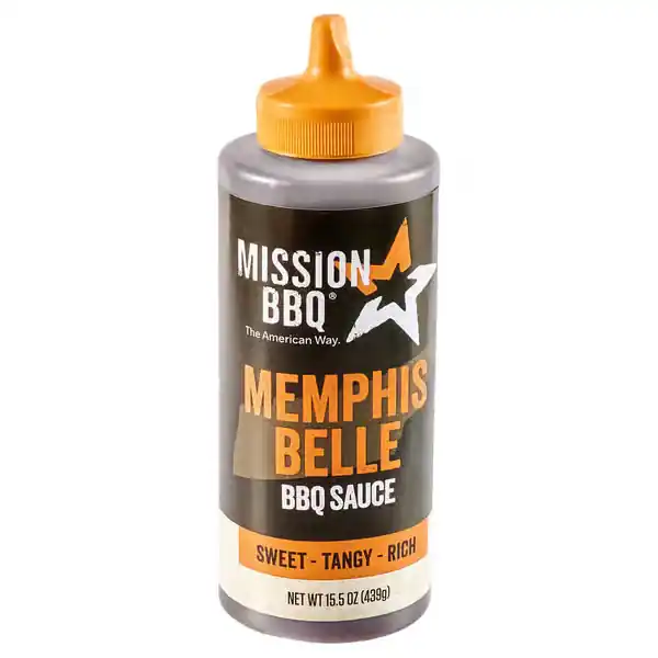 Mission BBQ Memphis Belle BBQ Sauce 15oz