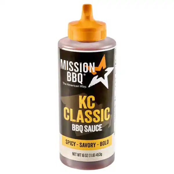 Mission BBQ KC Classic BBQ Sauce 16oz