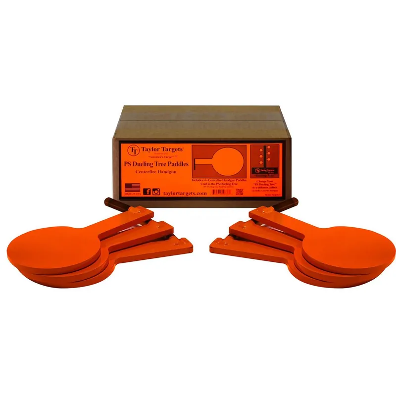 Taylor Targets Dueling Tree Centerfire Handgun Paddles