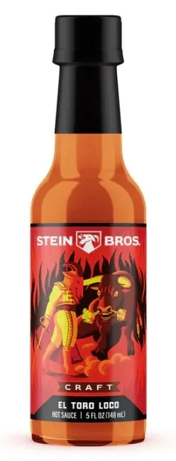 Stein Bros El Toro Loco Hot Sauce 5oz