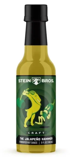 Stein Bros The Jalapeño Hammer Hot Sauce 5oz