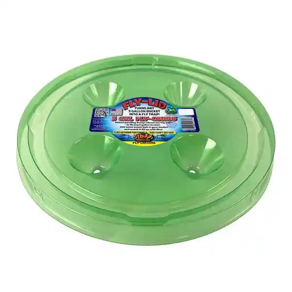 Billy-Bob™ 5 Gallon Bucket Fly Lid – Turn any 5 gallon bucket into a Fly Trap