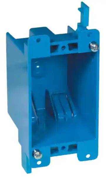 Carlon 1-Gang 14 cu. in. Electrical PVC Old Work Electrical Switch and Outlet Box (B114RB)