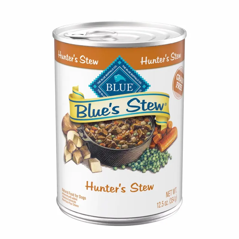 Blue Buffalo Blue‘s Stew with Duck Grain Free Wet Dog Food Hunter‘s Stew - 12.5oz