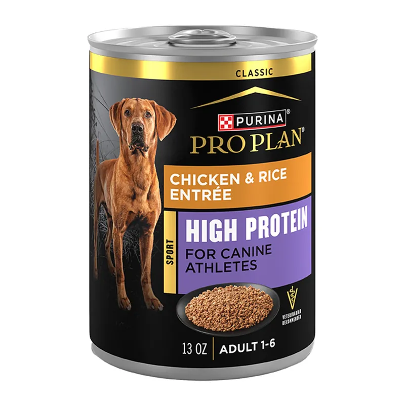 Purina Pro Plan Sport High Protein Adult Chicken & Rice Wet Dog Food - 13 oz