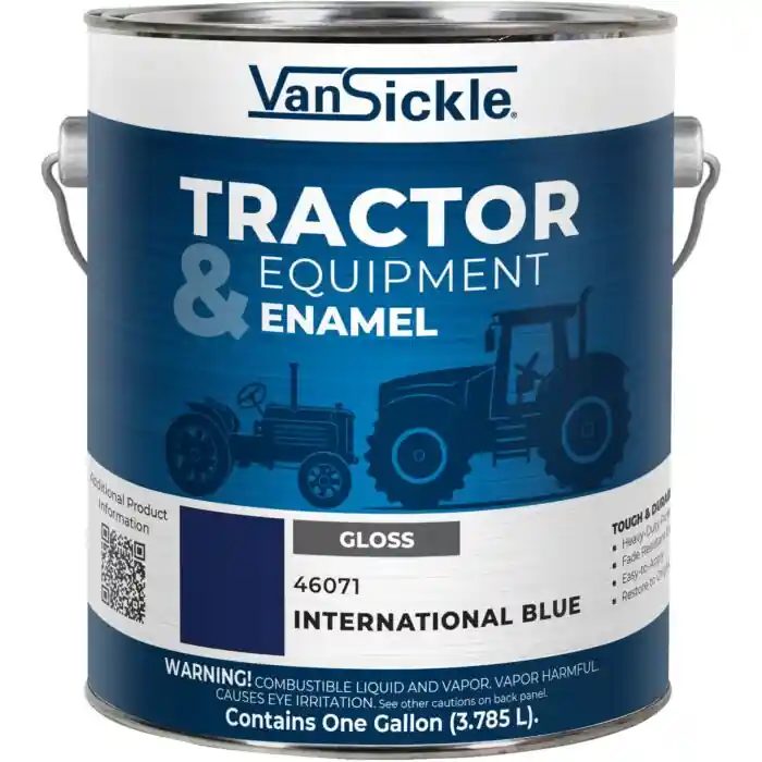 Van Sickle Paint 46071 Tractor & Equipment Enamel Gloss Paint - International Blue - 1 Gallon