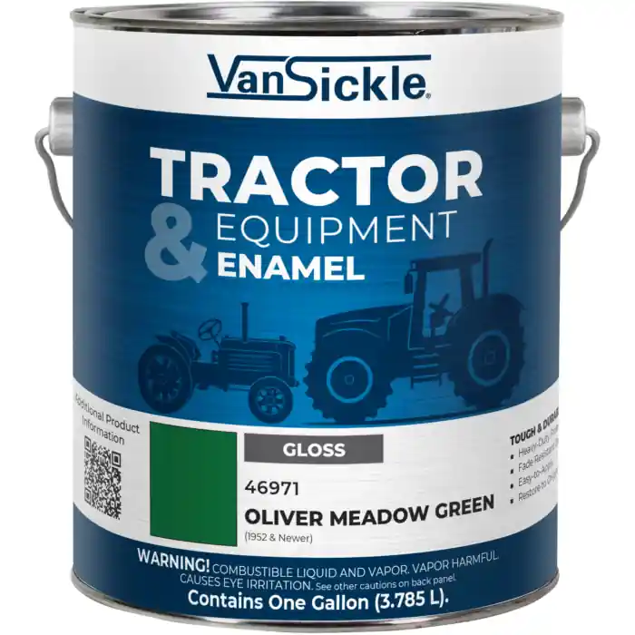 Van Sickle Paint 46971 Tractor & Equipment Enamel Spray Gloss Paint - Oliver Meadow Green (1952 & Newer) - 1 Gallon