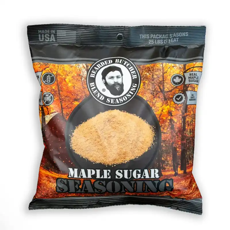 Bearded Butcher Maple Sugar Seasoning - 2.15 lb. for 25 lbs
