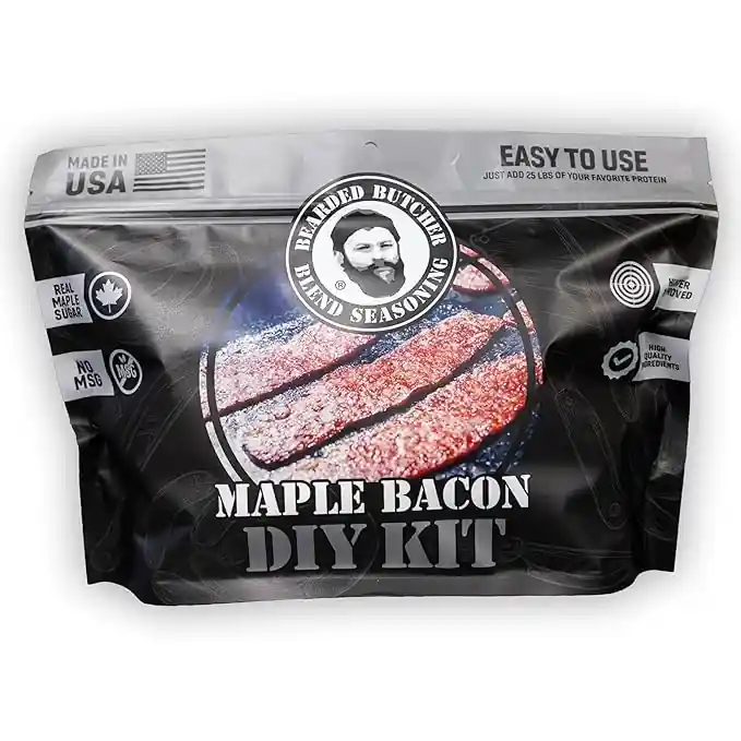 Bearded Butchers Maple Bacon DIY Kit w/ Cinnamon Swirl Shaker