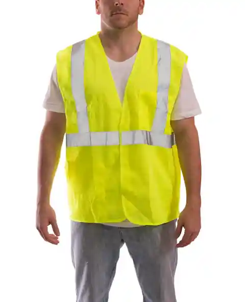 Tingley Job Sight Class 2 Mesh Vest V70622 - Fluorescent Yellow-Green