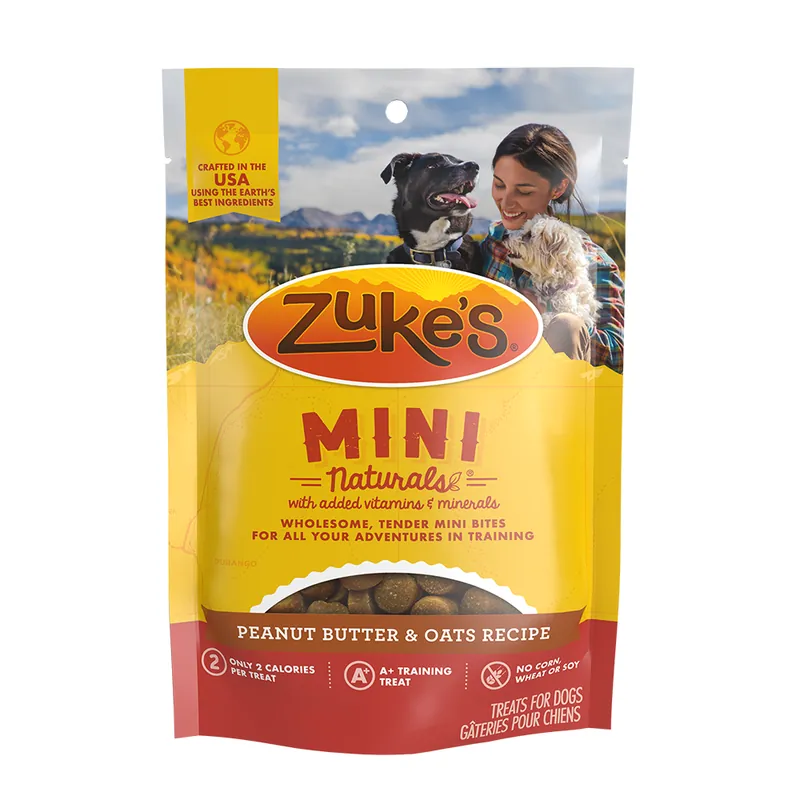 Zuke’s Mini Naturals Peanut Butter & Oats Recipe Dog Treats - 3 oz