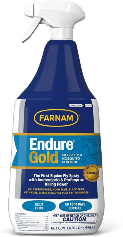 Farnam Endure Gold Killer Fly Spray for Horses - 32 oz