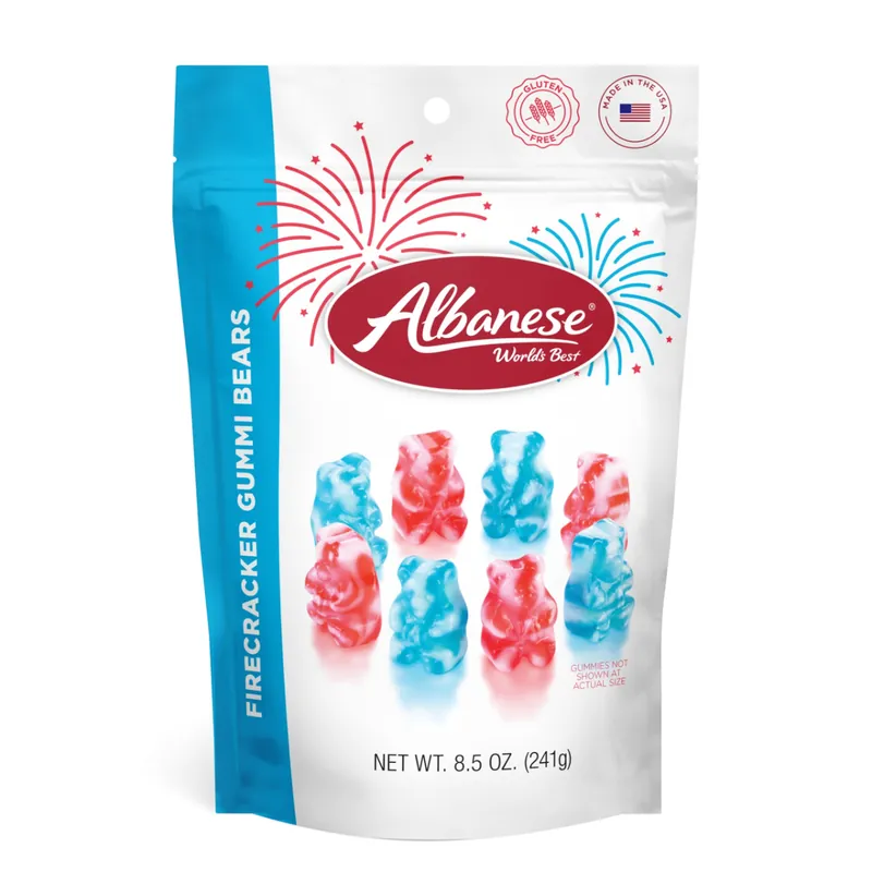 Albanese World‘s Best Gummies Firecracker Gummi Bears - 8.5 oz