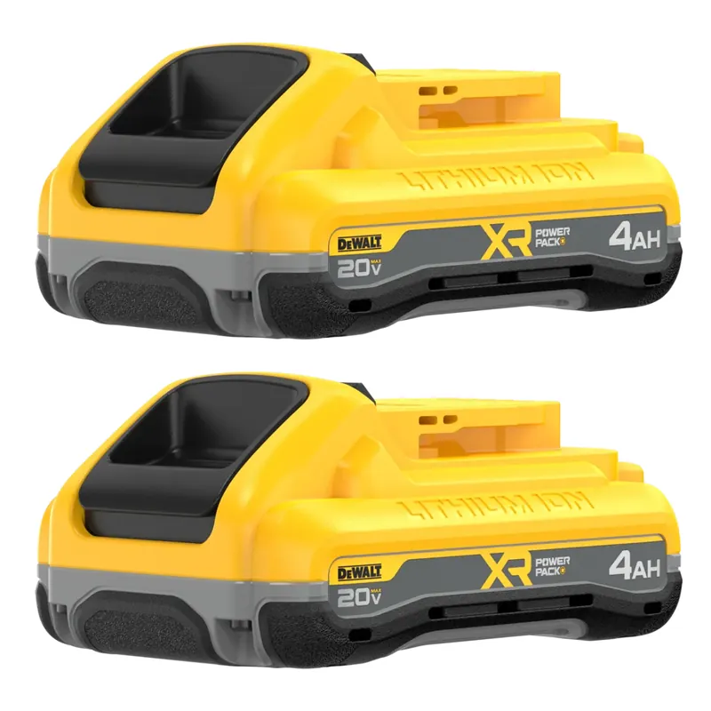 DeWalt 20V MAX* XR® Powerpack 4Ah Battery (2) + Charger Kit (DCB2104-2)