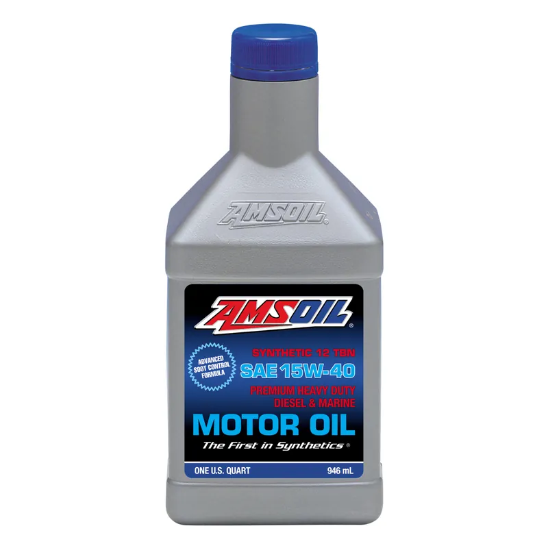 AMSOIL 15W-40 Heavy-Duty Diesel and Marine Oil - 1 Quart