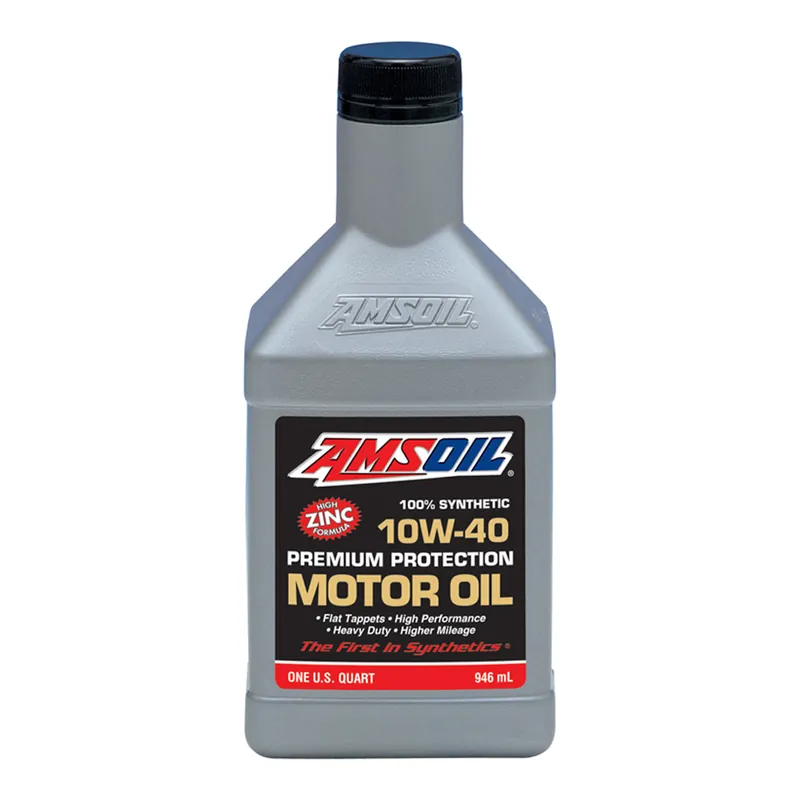 AMSOIL Premium Protection 10W-40 100% Synthetic Motor Oil - 1 Quart