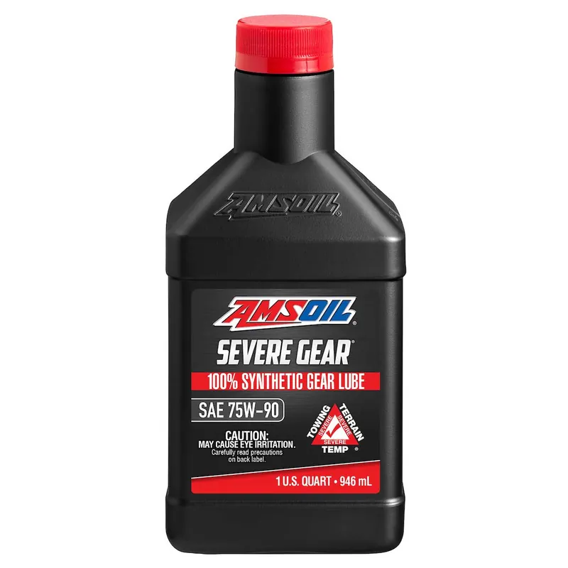 AMSOIL SEVERE GEAR® 75W-90 100% Synthetic Gear Lube - 1 Quart