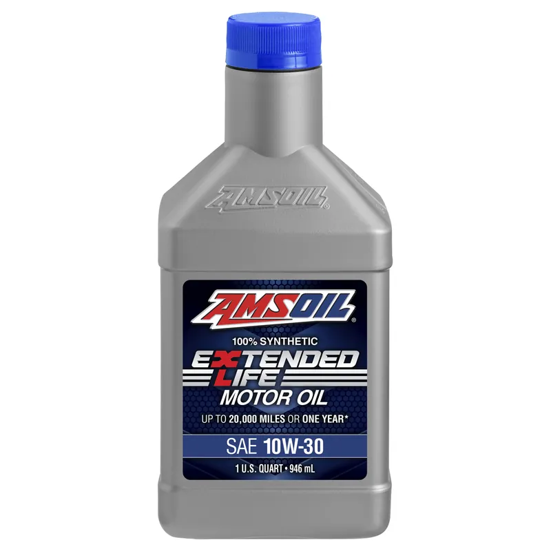 AMSOIL Extended-Life 10W-30 100% Synthetic Motor Oil - 1 Quart