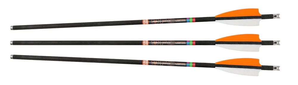 .30-06 Outdoors UFO Lighted Moon Nock 20" Carbon Crossbow Bolt - Tropical Flash - 3 Pack