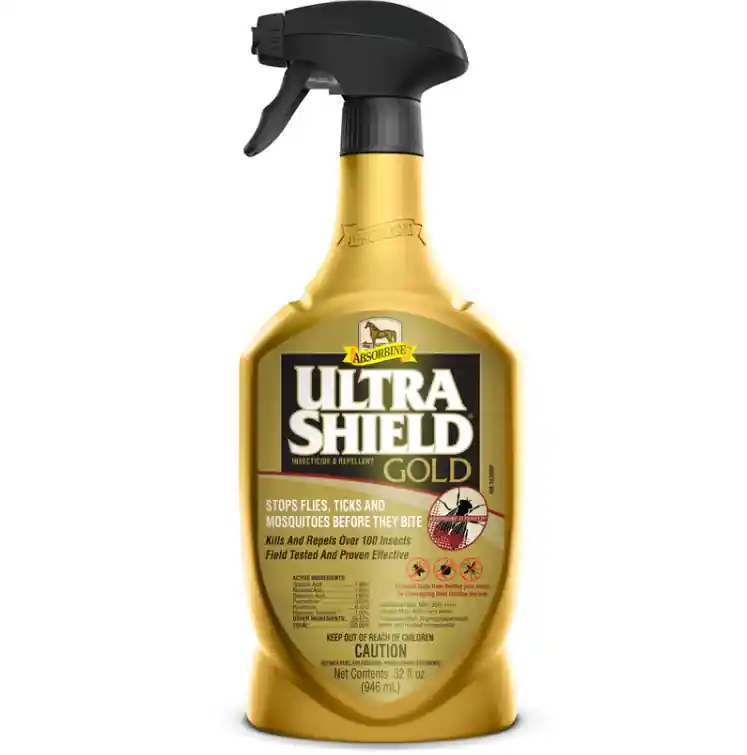 Absorbine UltraShield® Gold Insecticide & Repellent - 32 oz Spray Bottle