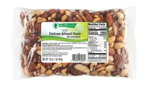 Eillien‘s Salted Deluxe Mixed Nuts - 16 oz
