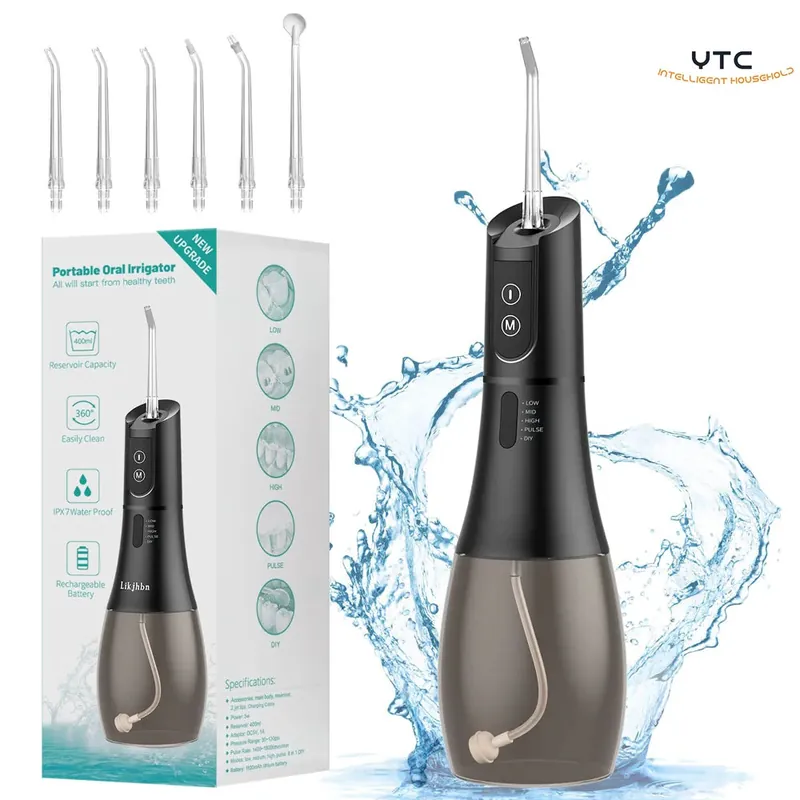Portable Water Flosser Rechargeable 5 Modes