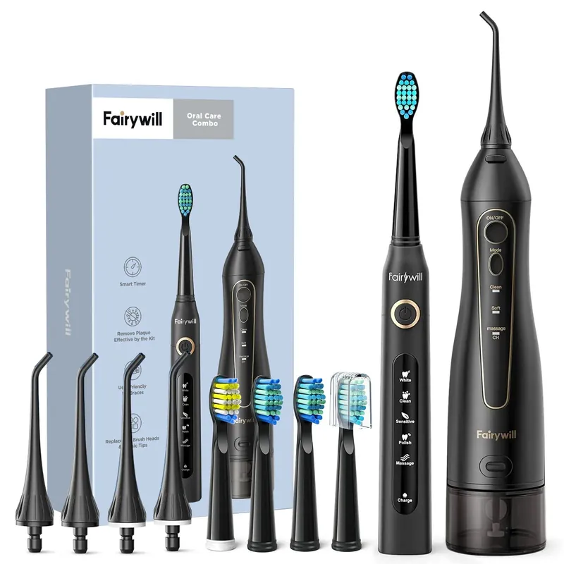 Fairywill Water Dental Flosser Teeth Portable Cordless